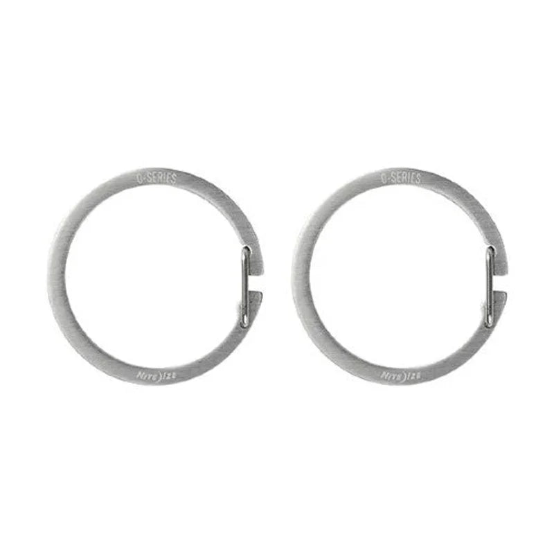 O-SERIES GATED KEY RING - Stainless Steel