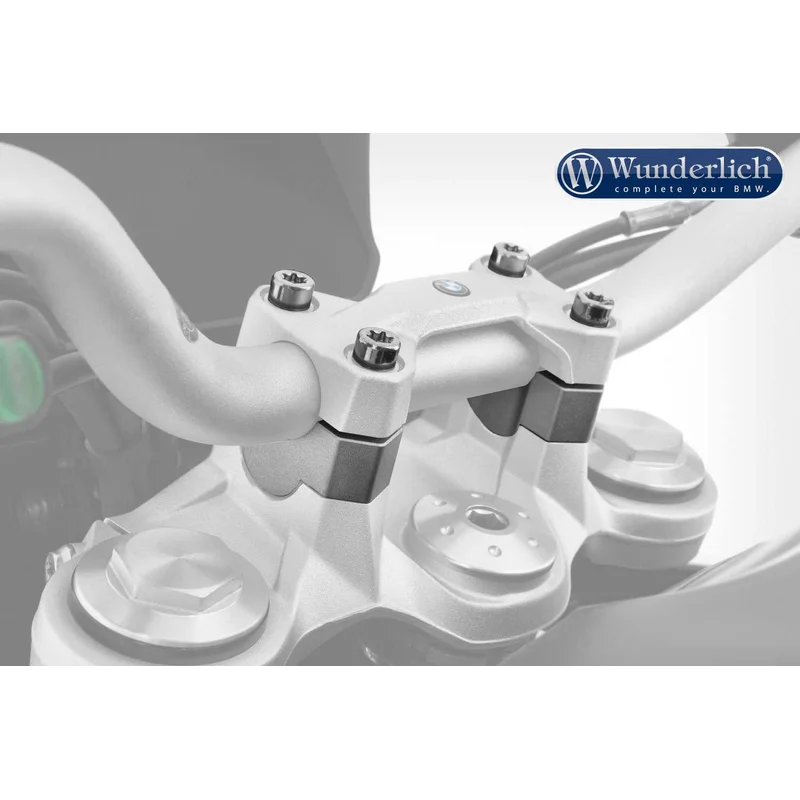 BMW F Series Ergonomics - Handlebar Risers - Without Sat Nav