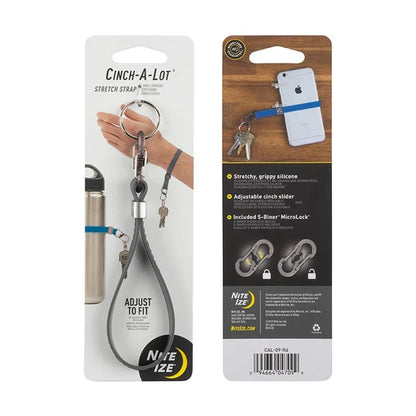 TETHER STRETCH STRAP - Grey