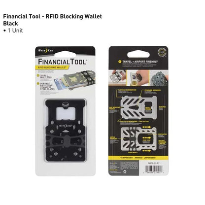 MONEY CLIP + RFID BLOCK + TOOLS