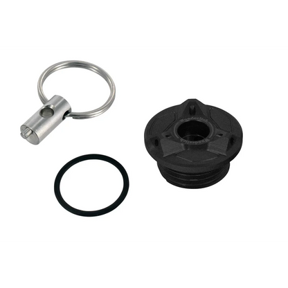 BMW Motorrad Ergonomics - Oil Filler Plug (with key) - Silver