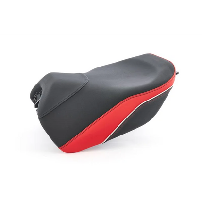 DUCATI Multistrada V4 Ergonomics -"Active Comfort" Rider Seat - Black-Red / Standard