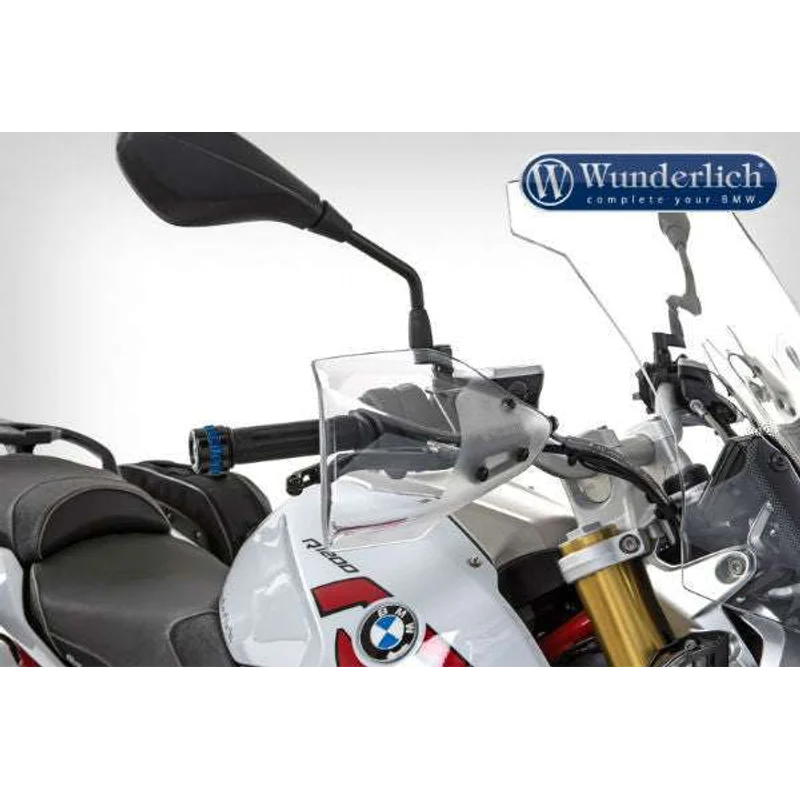 BMW R1200GS Protection - Hand Wind Deflector - Smoked Grey
