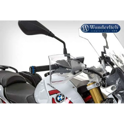 BMW R1200GS Protection - Hand Wind Deflector - Smoked Grey