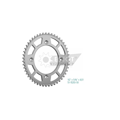 Sprockets Rear ( 15203-50T) - Esjot - Aluminium