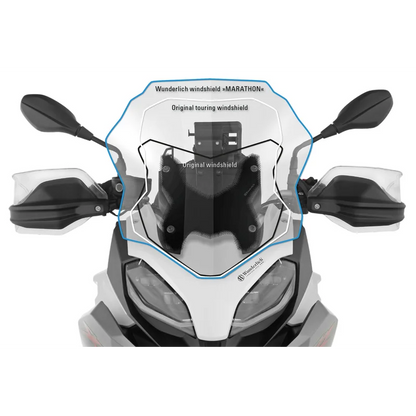 BMW F900 Ergonomics - Windshield Marathon