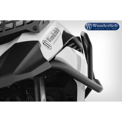 BMW F750GS Protection - "ADVENTURE" Tank Guard (Black) - Stainless Steel