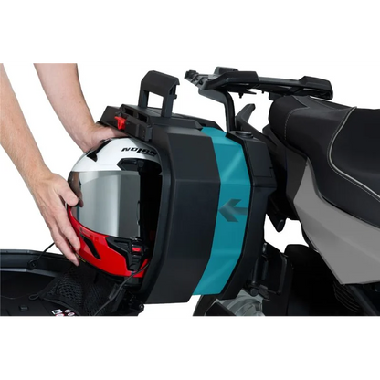 BMW R 1300 R Luggage - Sidecases Set X-CASE X30 with BMW luggage mounts - Carbon Optic