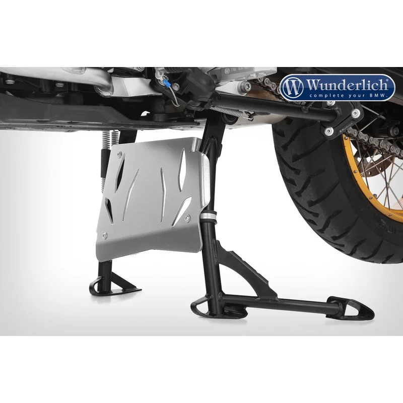 BMW F 850GS / 850GSA Protection - Centre Stand Plate - Silver