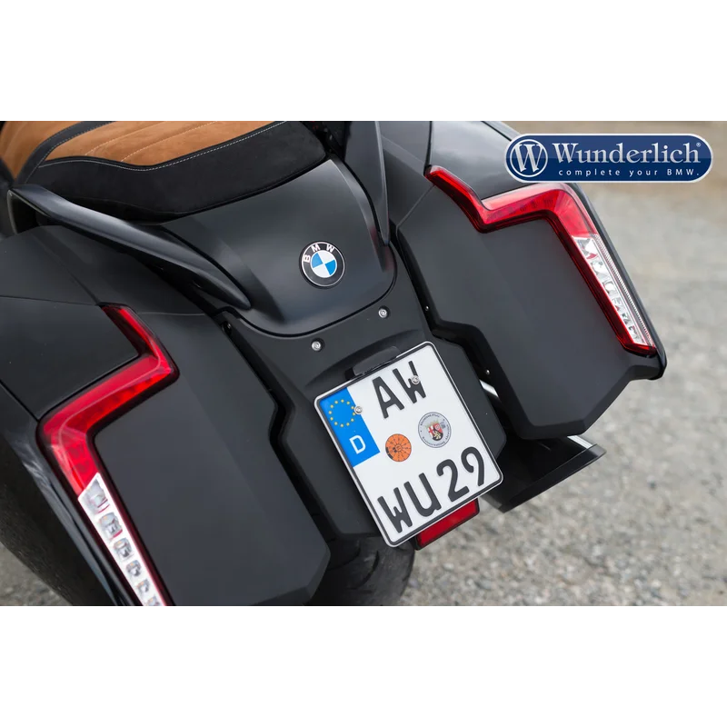 BMW K1600B Styling -  Licence Plate Holder LED