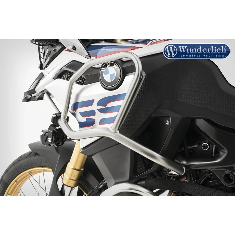 BMW F 850 GS Protection - Tank Guard Adventure - Stainless Steel