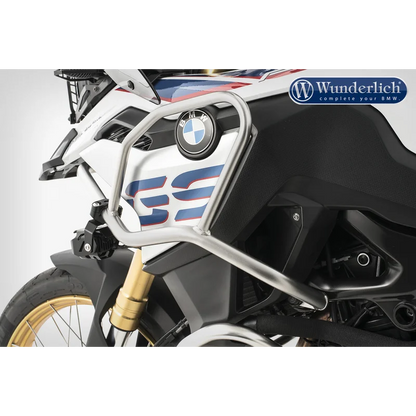 BMW F 850 GS Protection - Tank Guard Adventure - Stainless Steel
