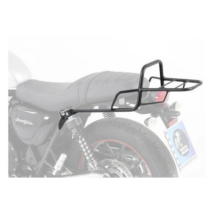 Triumph Twin 900 Series - Topcase carrier rack - Chrome
