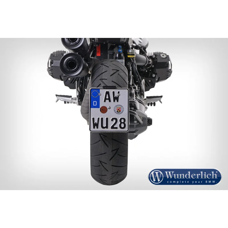 BMW RNineT Styling - Swing Arm Number Plate Holder "Centre"