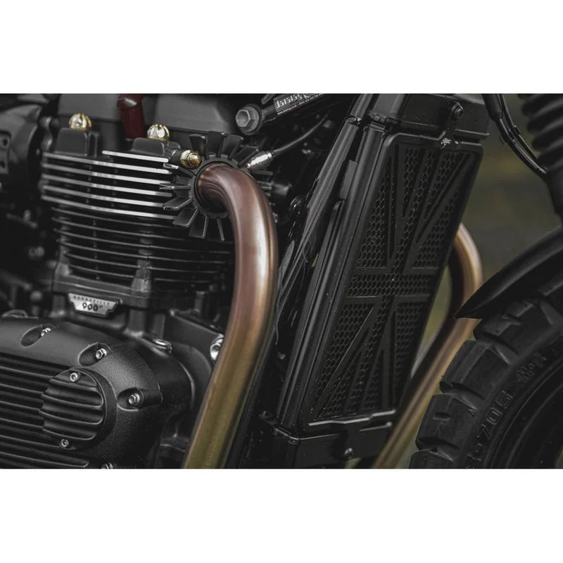 Triumph Bobber Radiator - Protection
