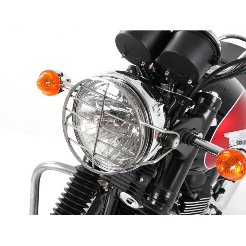 Triumph Bonneville / T100 Protection - Headlight Guard (Black)