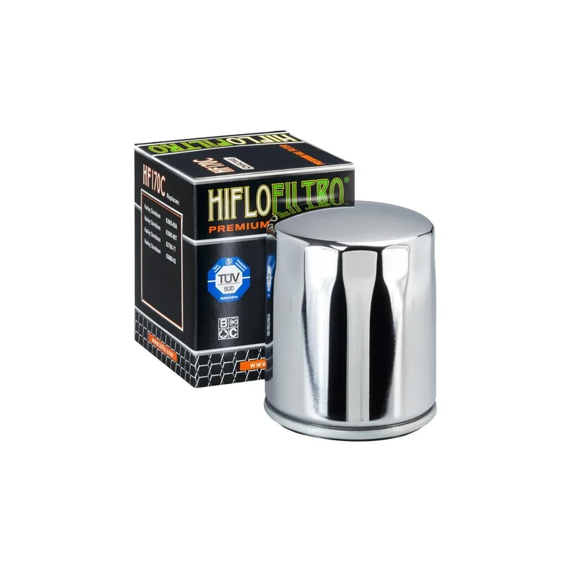 Oil Filter 170 - Hiflo (Chrome)
