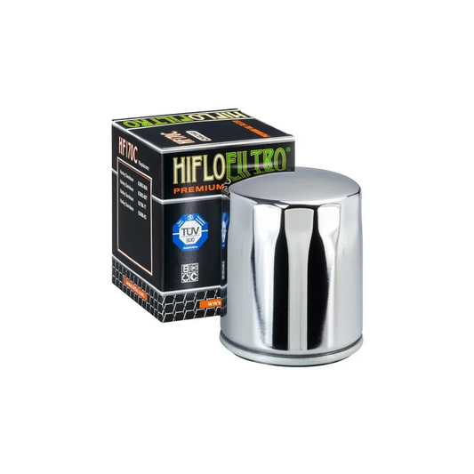 Oil Filter 170 - Hiflo (Chrome)