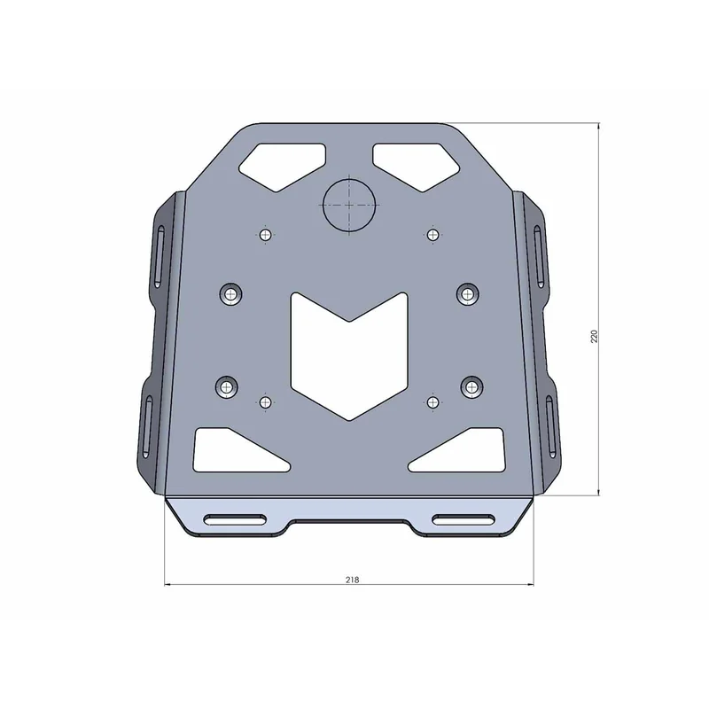 Triumph Speed 400  Carrier - Rear Rack Mini Rack