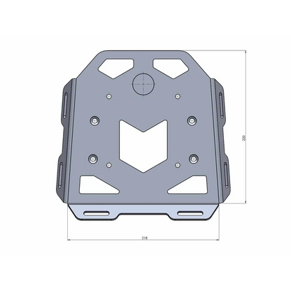 Triumph Speed 400  Carrier - Rear Rack Mini Rack