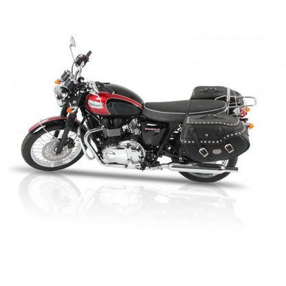 Triumph Bonneville / T100 / SE Carrier - Sidecases C-Bow (Chrome)