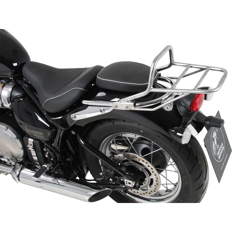 Triumph Bonneville SpeedMaster Carrier Topcase - Tubed Carrier - Black