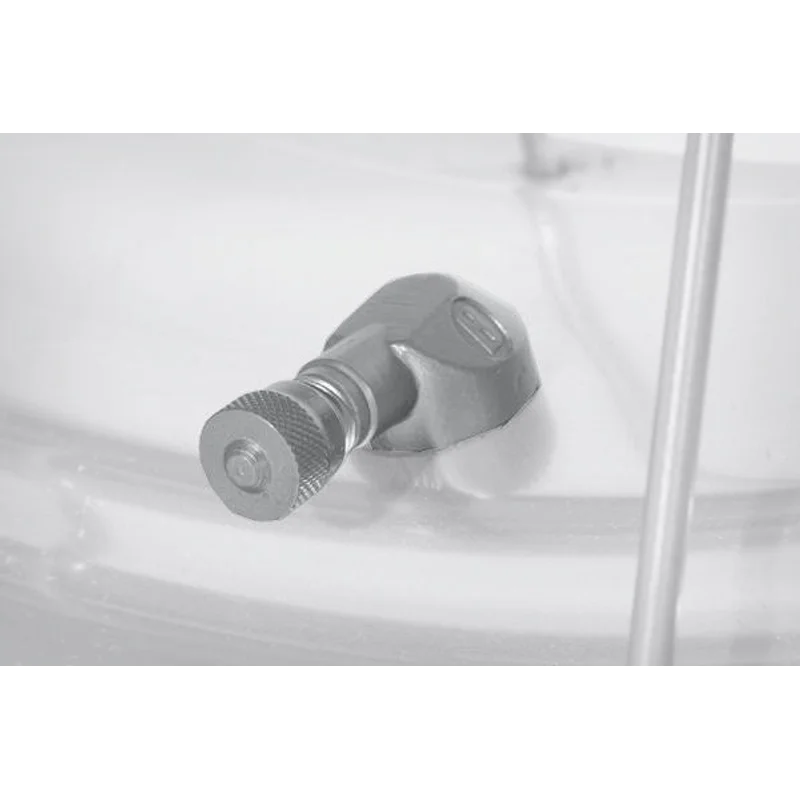 Tyre pressure Valve 90° stem adapter ( aluminium)