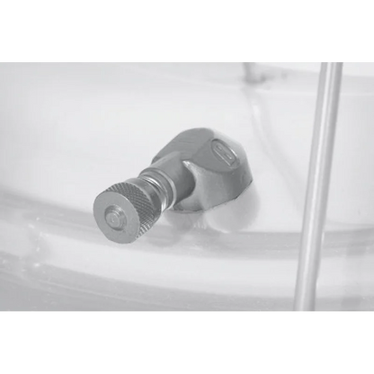 Tyre pressure Valve 90° stem adapter ( aluminium)