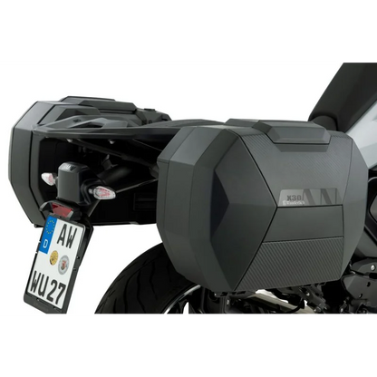 BMW R 1300 R Luggage - Sidecases Set X-CASE X30 with BMW luggage mounts - Carbon Optic