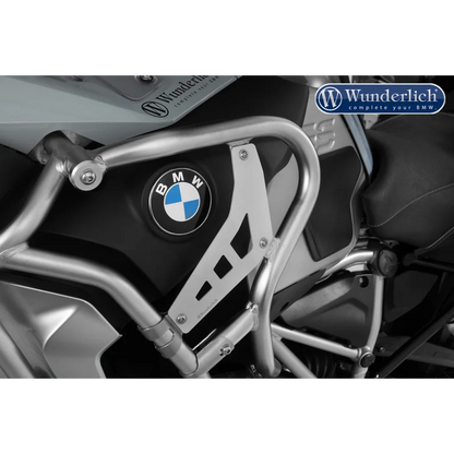 BMW R1250GSA Protection - Filler Plate for Reinforcement Bar - Silver