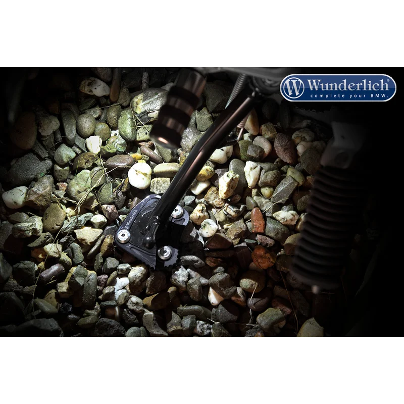 BMW R1200GS Ergonomics - Side Stand Illuminator