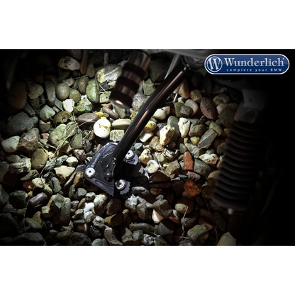 BMW R1200GS Ergonomics - Side Stand Illuminator