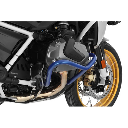 BMW R 1250 GS Protection - Engine Crash Bars "Edition 40 Years GS" - HP Blue / Steel