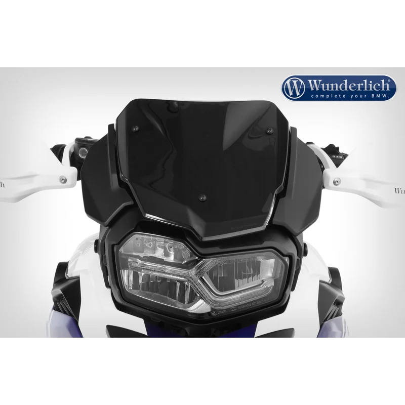 BMW F 750 / 850 GS Screen - Windscreen "FlowJet" - Matt Black