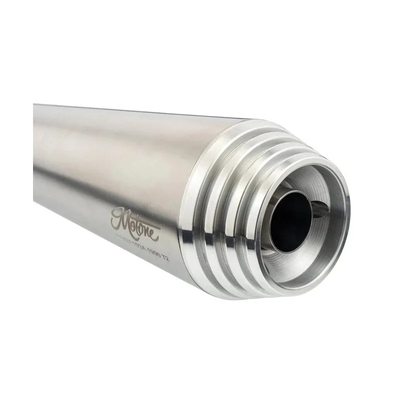 Triumph Speed Twin 900 Exhaust - Saturn V Brushed