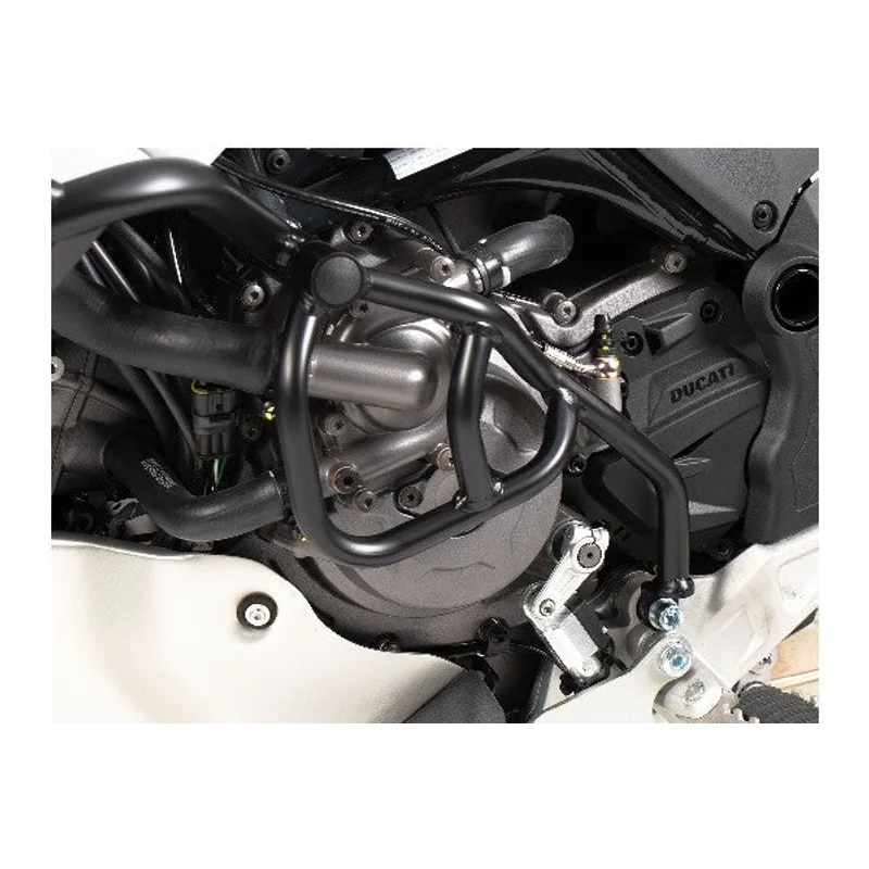 Ducati Desert X Protection - Additional ENG / WATER COOLER - Black / One Sided ( Fits HB Guards)