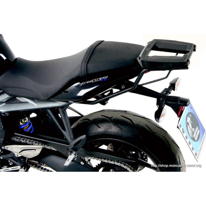 Triumph Street Triple 675 Carrier - Topcase - Easy Rack (Movable Hinge)