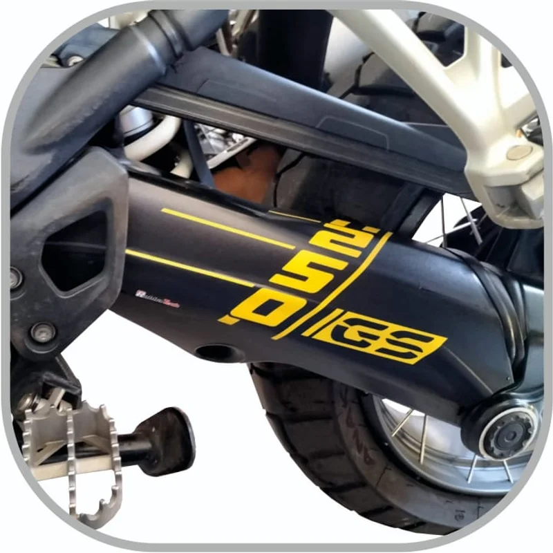 BMW R Ser GS Styling - Swing Arm - Black Red Blue 2