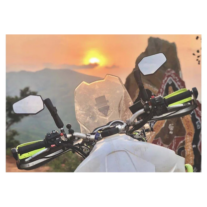 Set Double Take Adventure Mirror - (M10 1.5) with Ram - 6" Long Arm / Yes