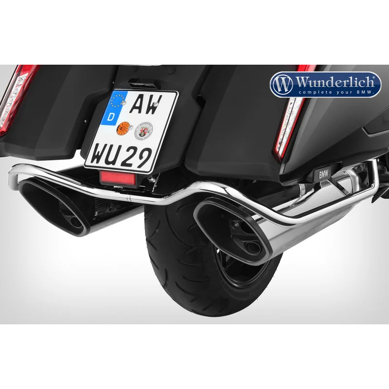 BMW K1600B Protection - Side Luggage Bar - Chrome