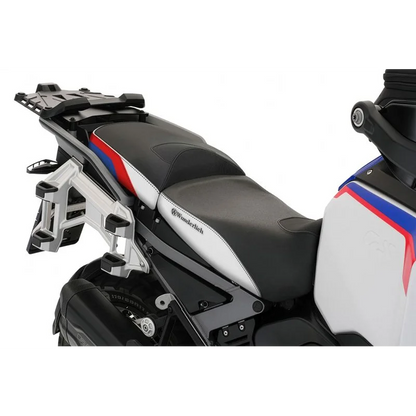 BMW R 1300 GS Adventure Seat - Rider / Front Active Comfort "Trophy Edition" - Black-White / Standard