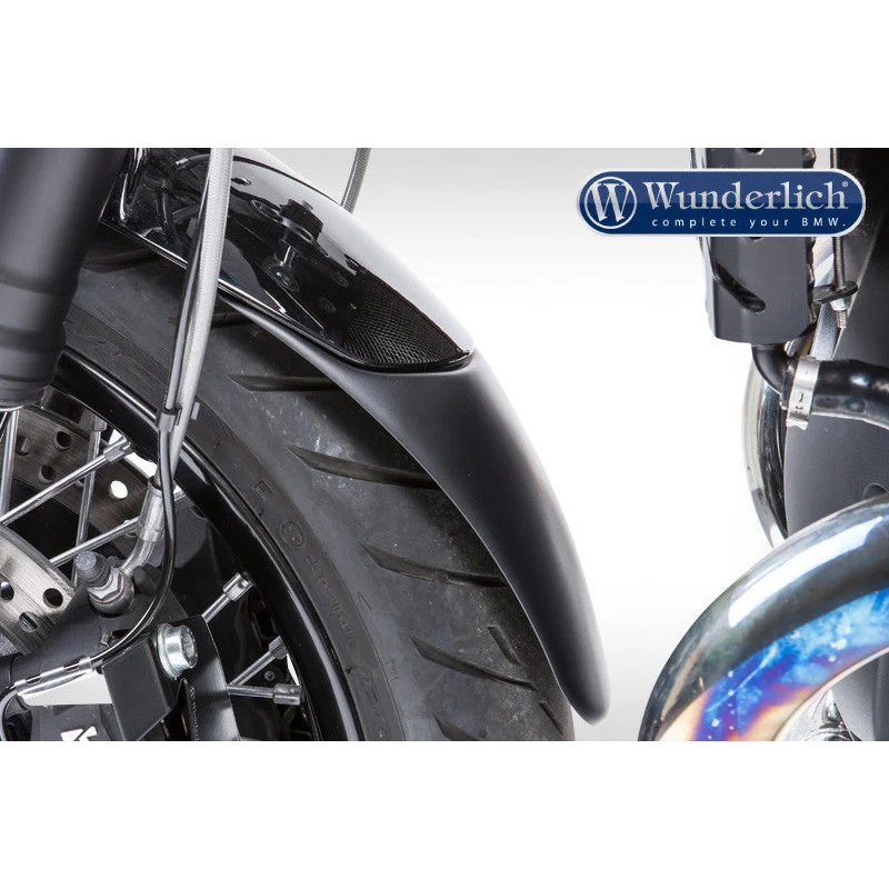 BMW R NineT Plastics - Front Fender Extender ( Matte Black)