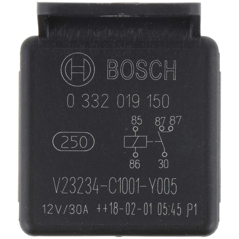 Bosch Relay 5 PIN 30Amps - 0332019150
