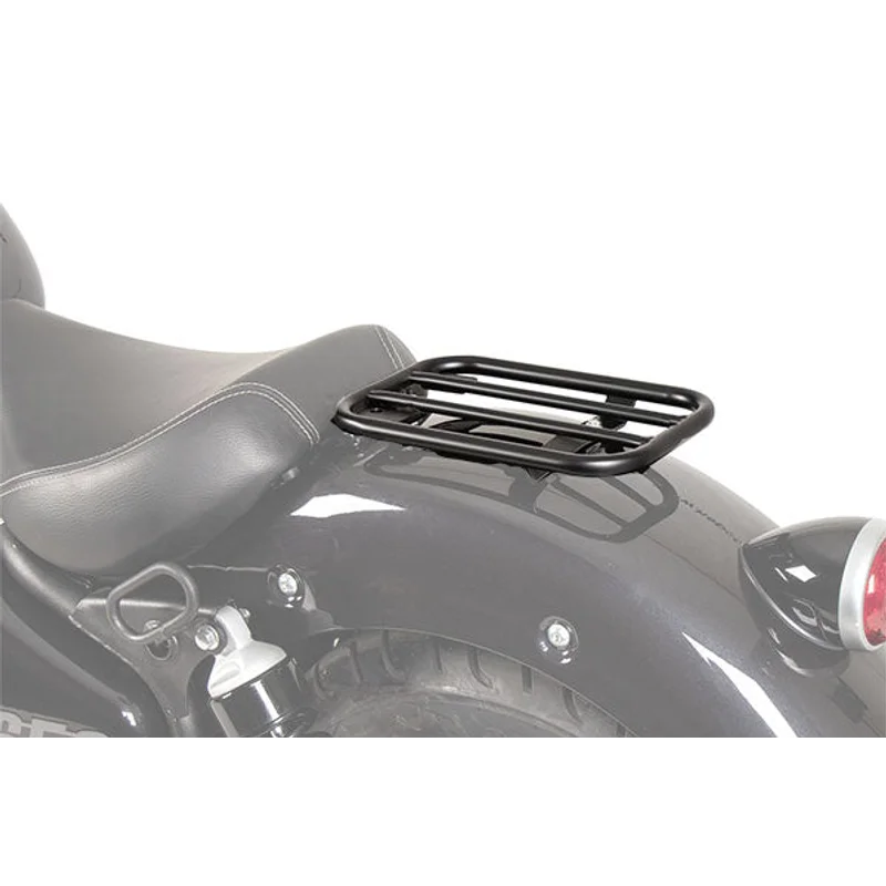 Royal Enfield Super Meteor 650 Rear Rack- Solo Rack without Backrest - Black