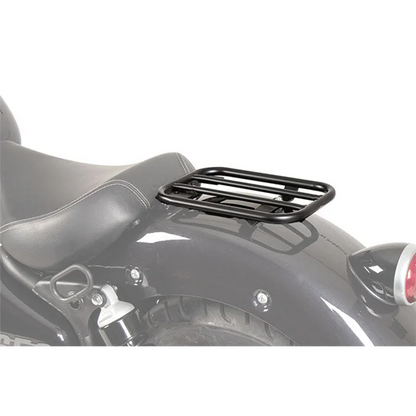 Royal Enfield Super Meteor 650 Rear Rack- Solo Rack without Backrest - Black