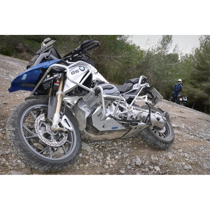 BMW R Series GS Protection - Centre Stand Plate (Xtreme) - Silver