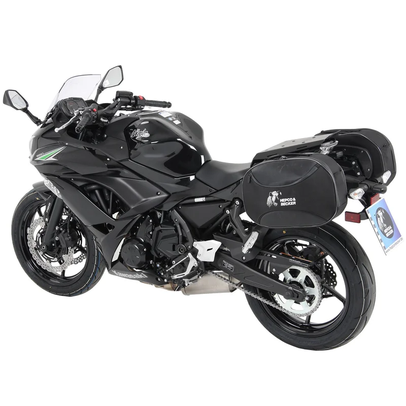Kawasaki 650 Luggage - Sidecase Carrier - 'C-Bow'