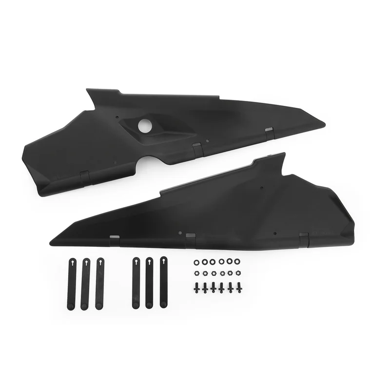 Frame fairing with DRYBAG side bags - black