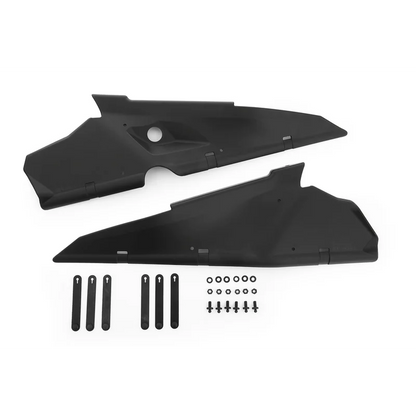 Frame fairing with DRYBAG side bags - black