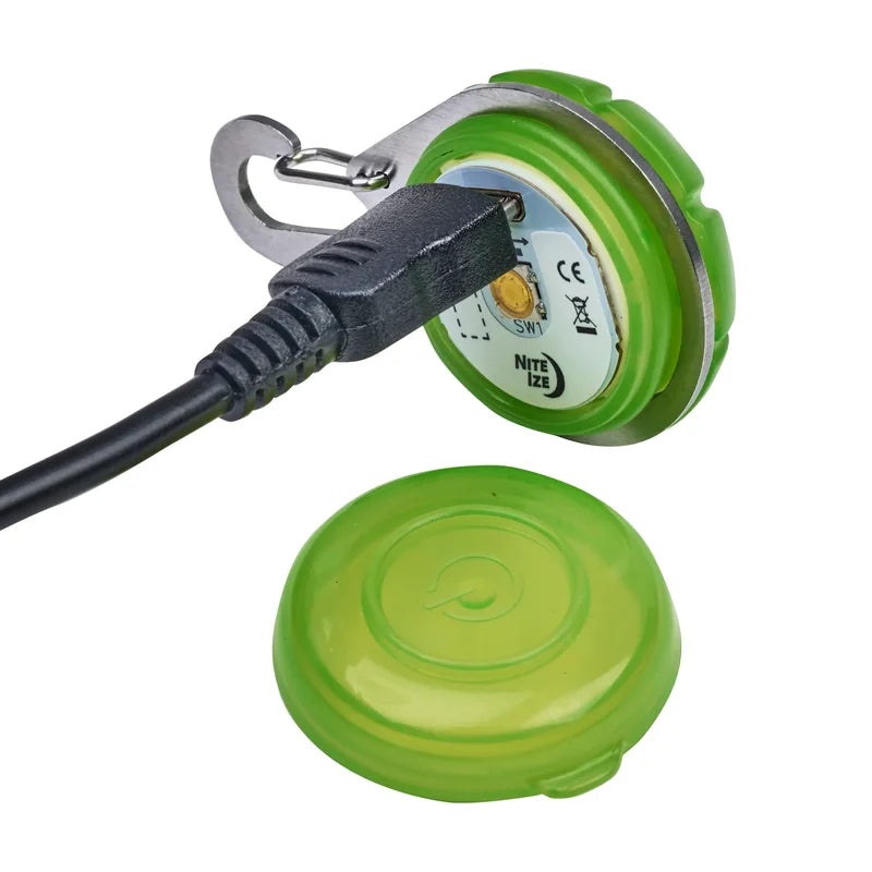 SPOTLIT® RECHARGEABLE COLLAR LIGHT - White